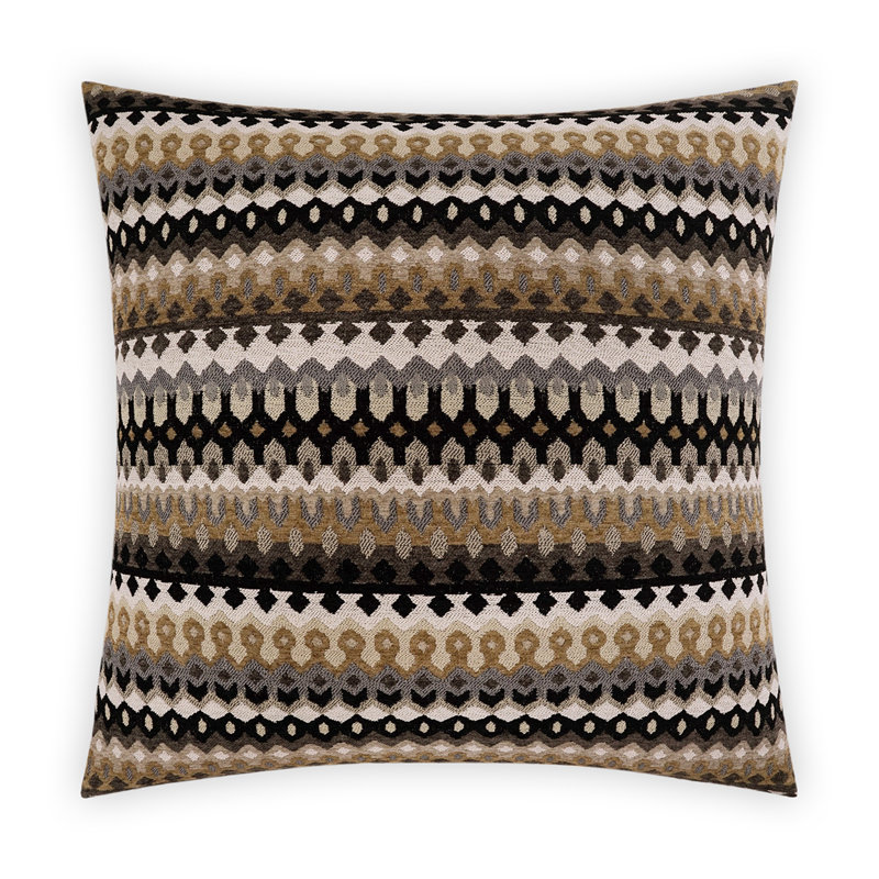Ziba Striped Throw Pillow, Square 20"