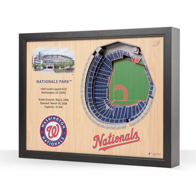 MLB 25-Layer StadiumViews 3D Wall Art