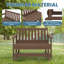 Fauteuil oscillant 48,6 po Adirondack-115734145