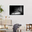 Grâce dans les ombres, impression d'art mural géométrique abstraite et dramatique-750091199