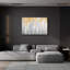 «Golden Birches» par Danhui Nai, art mural en verre acrylique-450993914