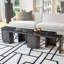 T-Flex Table-Black Cerused Oak