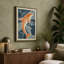 Swimming Koi Japandi - Wrapped Canvas-1009555745-1009555772