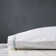 Enzo Pillow Case in White/Lake