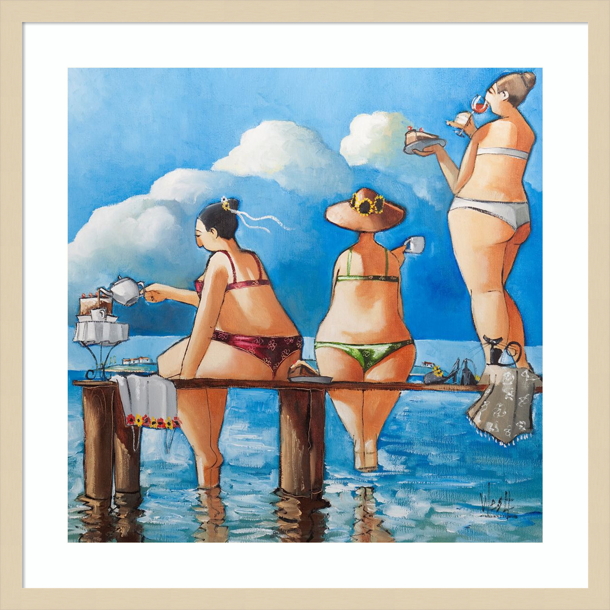 https://assets.wfcdn.com/im/60612534/compr-r85/2522/252266603/ronald-west-tea-break-on-the-jetty-framed-on-paper-by-ronald-west-print.jpg