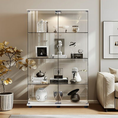 Lajon Dining Cabinet Glass Display Cabinet