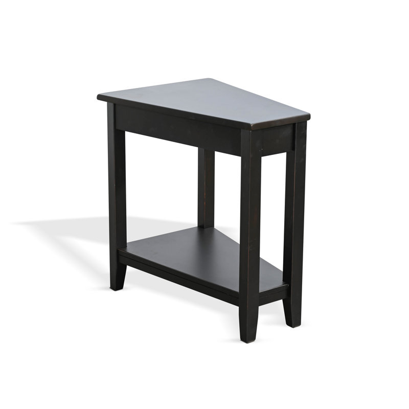 Red Barrel Studio® Chair Side Table, Black
