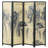 4-Panel Bamboo Folding Room Divider Screen