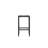 Aiden Adjustable Height Counter Stool with Metal Frame