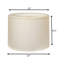  Abat-jour tambour en lin 9,5 po H-160693908