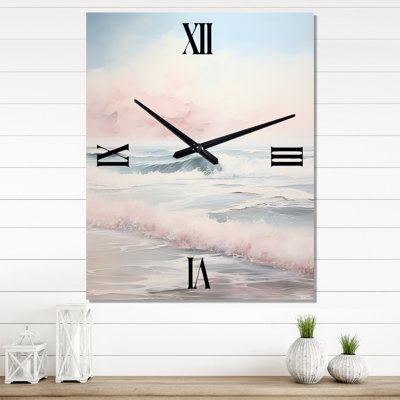 Jelizaveta - Nautical & Beach Wall Clock Oversized