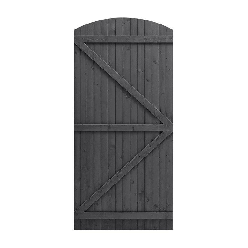 Adelphie Wood Gate, 180cm H x 90cm W x 3cm D
