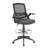 Backed Ergonomic Active Stool with Footrest