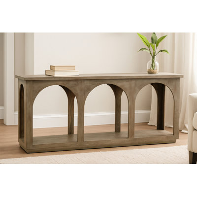 Console Wabbaseka en bois massif brun North Creek