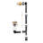 Streamline 66 in. x 32 in. Acrylic Right-Hand Drain Alcove Bathtub in Glossy White With External Drain-101699019