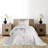 Eclectic Polyester Floral Coverlet-1363741218