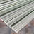 Dolce Performance Flatweave Striped Grass Green Indoor Outdoor Rug-95762475