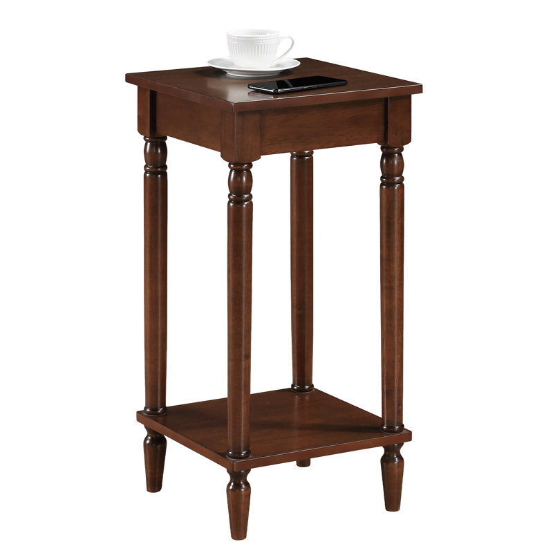 Mayall 28" End Table with Shelf, Espresso