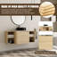 Ensemble de meuble-lavabo simple 48 po avec plateau en pierre reconstituée Eaton-2044320608-2044320610