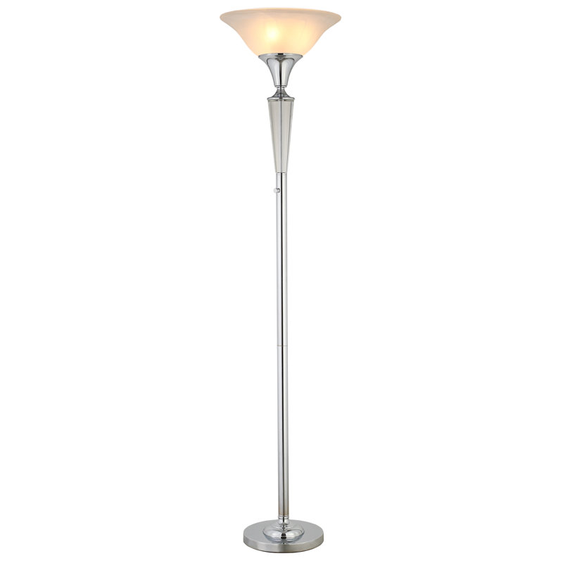 70'' Chrome Torchiere Floor Lamp