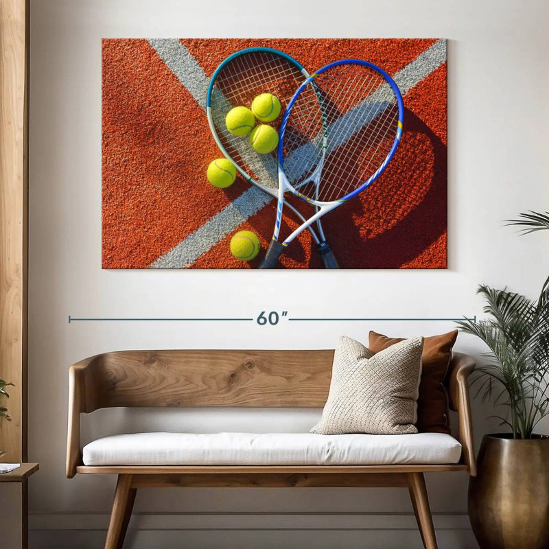 Court de tennis en terre Sirci, H 34 po x l 51 po