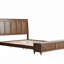 Lit-bateau haut en bois massif avec banc de rangement, pas de sommier tapissier nécessaire-672459074-672459076