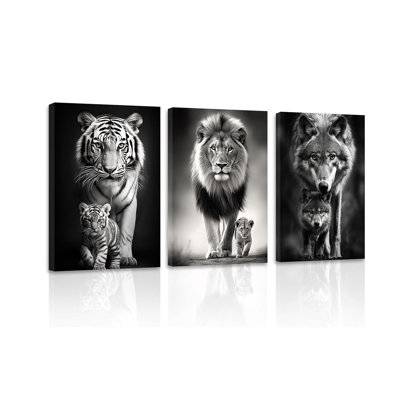 3 Piece Wrapped Canvas Wall Art