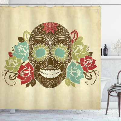 Shower Curtain with Hooks Included