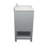 25'' Single Bathroom Vanity with Cultured Marble Top-757823448