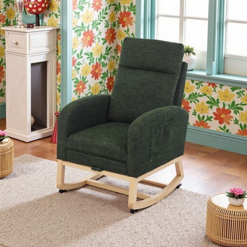 Chaise berçante Accent, Vert