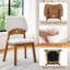 Ensemble de table de salle à manger moderne extensible 54 "- 78" Dominick-130705152-130705158-130705159