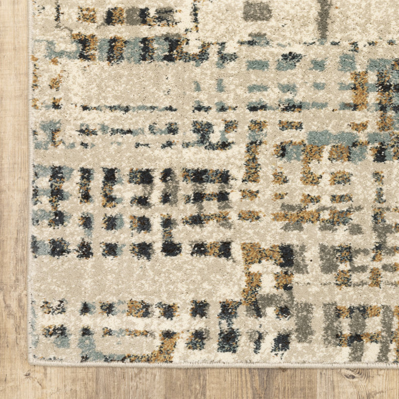 Adal Abstract Rug, Rectangle 3'10" x 5'5"