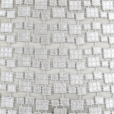 Metallic Mosaic Silk Pillow Cover & Insert