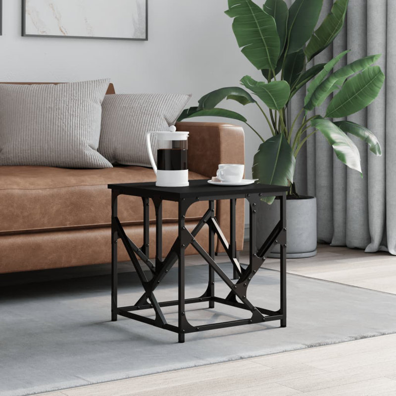 Bergner Four Leg Coffee Table, Black