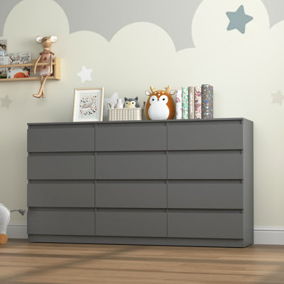 Commode double 12 tiroirs