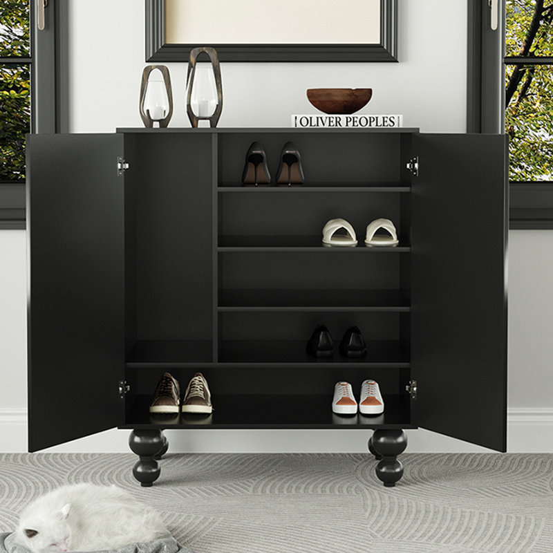 16 Pair Shoe Storage Cabinet