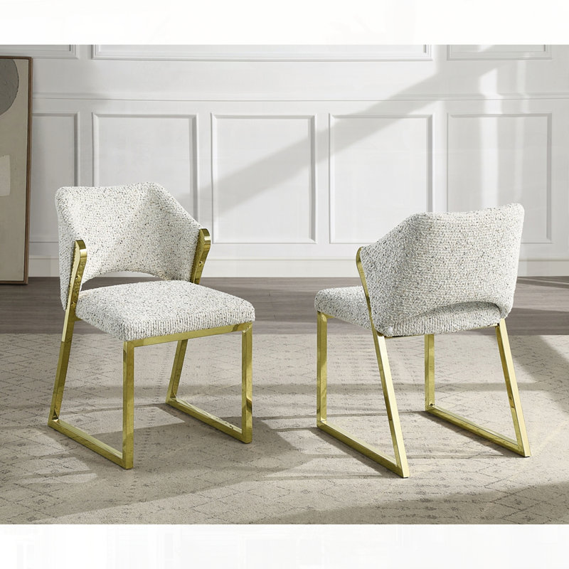 Ensemble de chaises d'appoint avec siège confortable pour une utilisation quotidienne