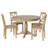 Modern Dining Table Set For 4