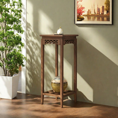 Support de rangement en bois massif