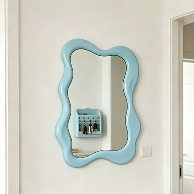 Asymmetrical MDF Wall Mirror