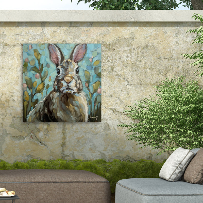 Toile d'extérieur Andrea Lavery «Good Luck», H 24 po x l 24 po
