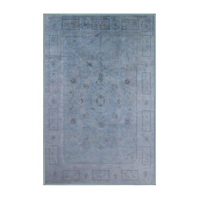 Tapis de style oriental bleu clair
