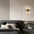 Integrated LED Dimmable Flush Mounted Sconce 