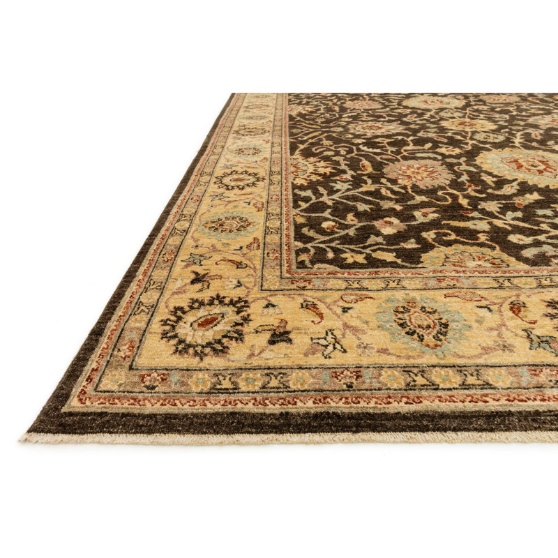 Majestic Wool Oriental Indoor Rug, Rectangle 9'6" x 13'6"