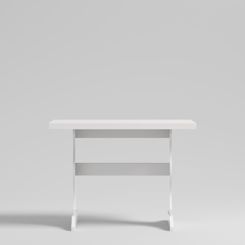 Ensemble de table et banc de salle à manger Classic Classic, Brun, Blanc