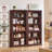 70" Tall Farmhouse Bookshelf Set-1310023466