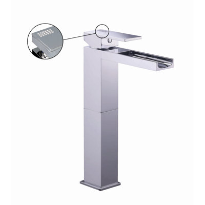 Brick Chic Single-Hole Bathroom Faucet
