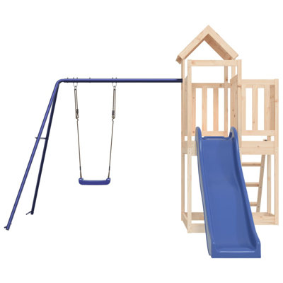 Garnica Freeport Park Swing Set with 1 Swing(s) , 1 Slide(s)