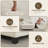 37.8" W Upholstered Chenille Armchair with Ottoman-1562201097