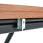 Table relevable multifonctionnelle minimaliste et moderne avec plateau en MDF de 2 cm d'épaisseur et pieds en métal, pouvant servir de coiffeuse, table basse, table à manger ou table de bureau.-1222678867-1222678871-1222678876
